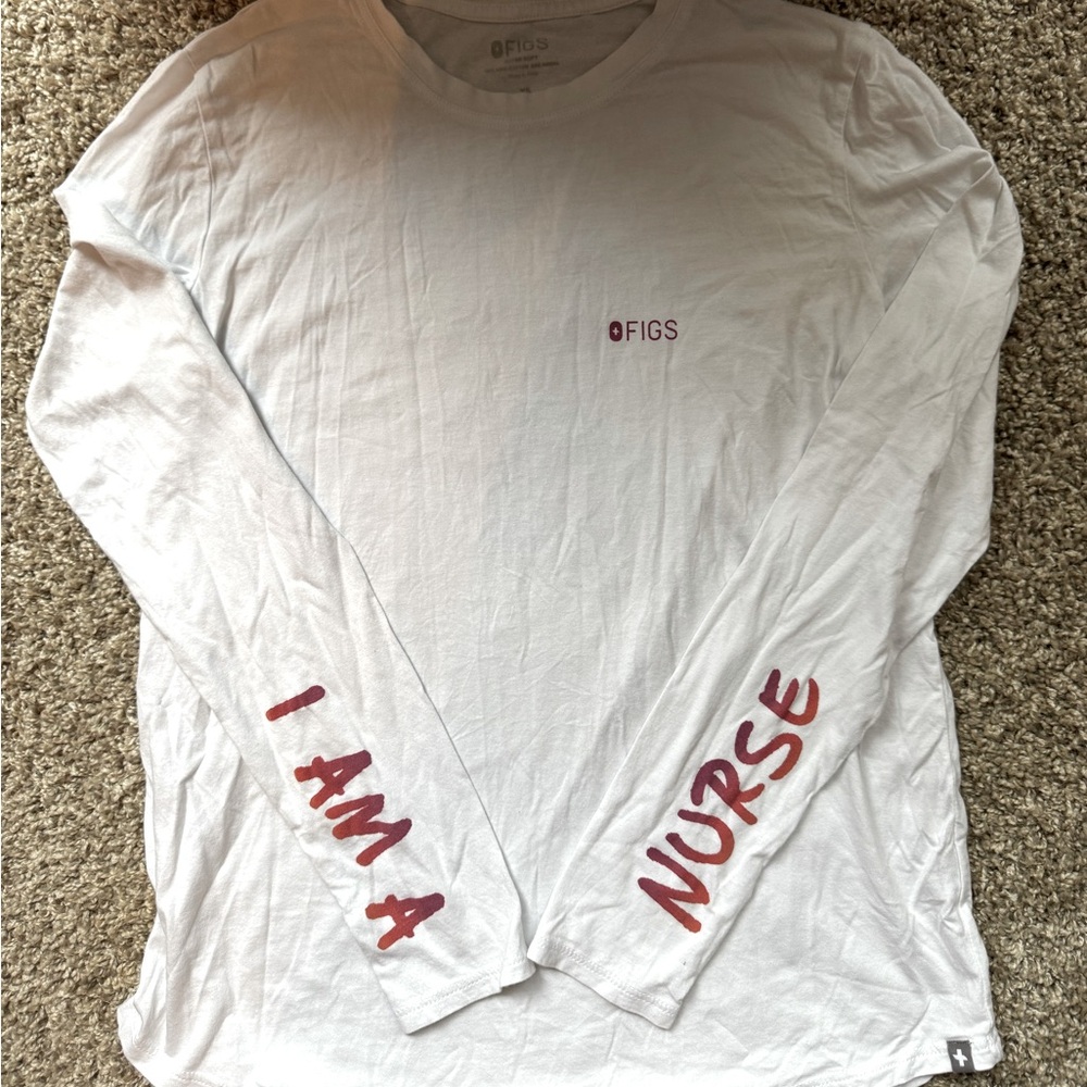 Figs long sleeved under-scrub